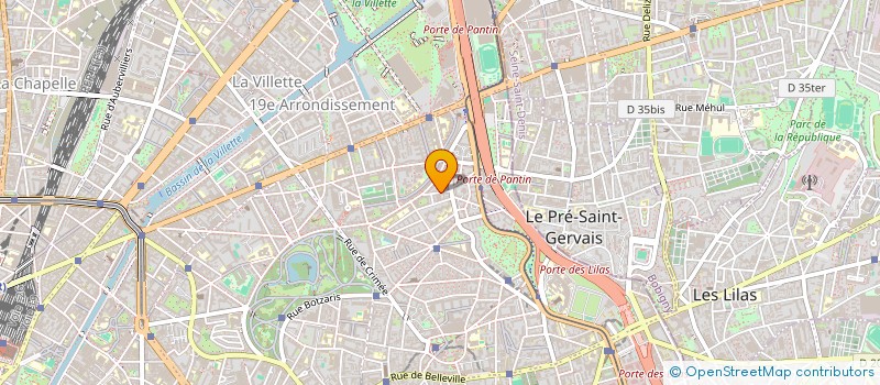 localisation de l'entreprise MONSIEUR FOUED GUENFOUD  PARIS