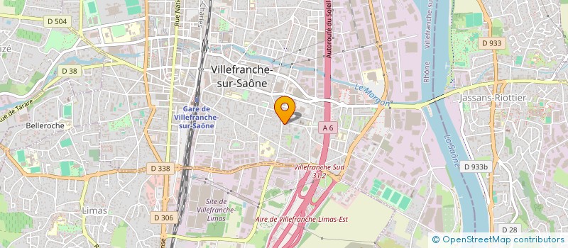 localisation de l'entreprise MONSIEUR FOUED JEBABLI  VILLEFRANCHE-SUR-SAONE