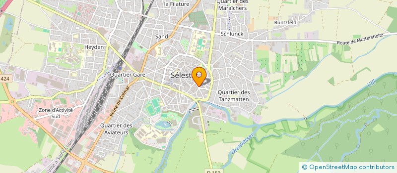 localisation de l'entreprise MONSIEUR FOUED JEMILI à SELESTAT