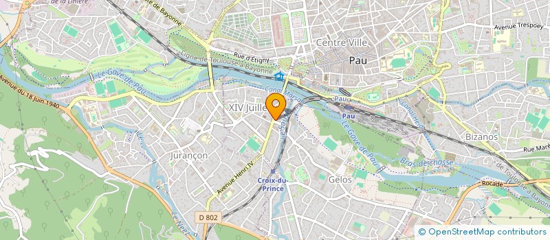 localisation de l'entreprise MONSIEUR FOUED JENDOUBI à PAU