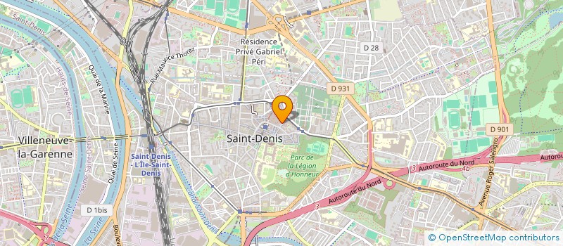 localisation de l'entreprise MONSIEUR FOUED KHEFIF à SAINT-DENIS