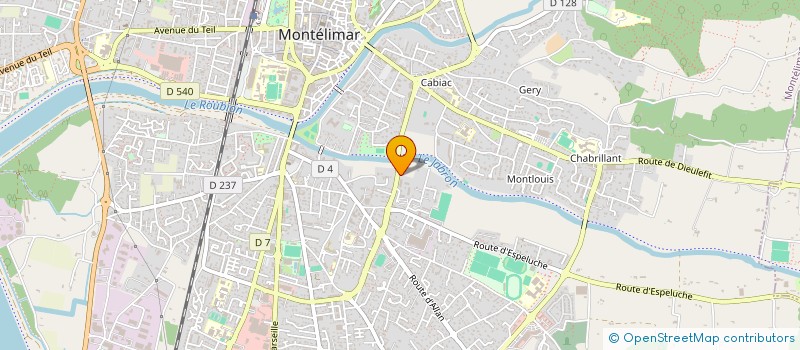 localisation de l'entreprise MONSIEUR FOUED LALDJI à MONTELIMAR