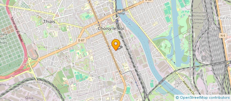 localisation de l'entreprise MONSIEUR FOUED NAHALI  CHOISY-LE-ROI