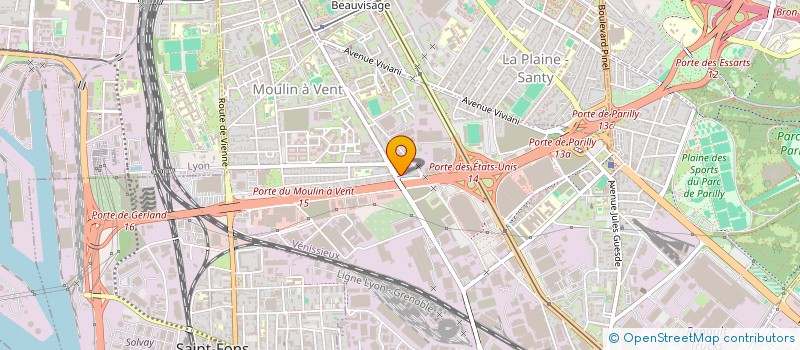 localisation de l'entreprise MONSIEUR FOUED NAKOURI  VENISSIEUX