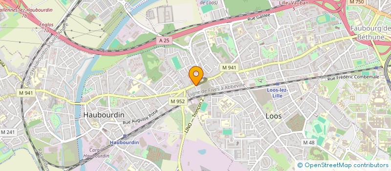 localisation de l'entreprise MONSIEUR FOUED NEJDA  LOOS