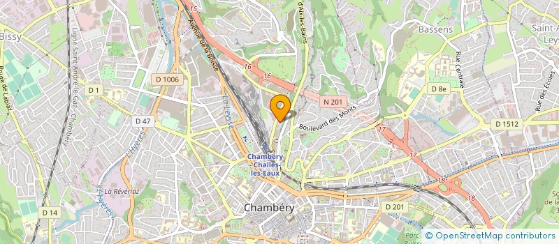 localisation de l'entreprise MONSIEUR FOUED SAIDANE  CHAMBERY