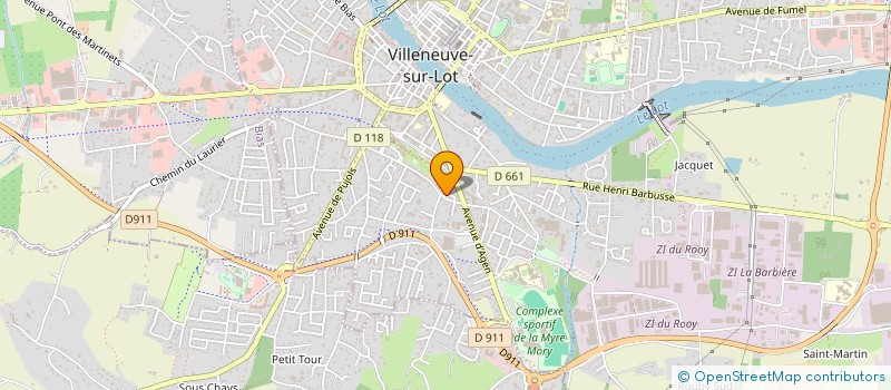 localisation de l'entreprise MONSIEUR FOUED SEDRAOUI  VILLENEUVE-SUR-LOT