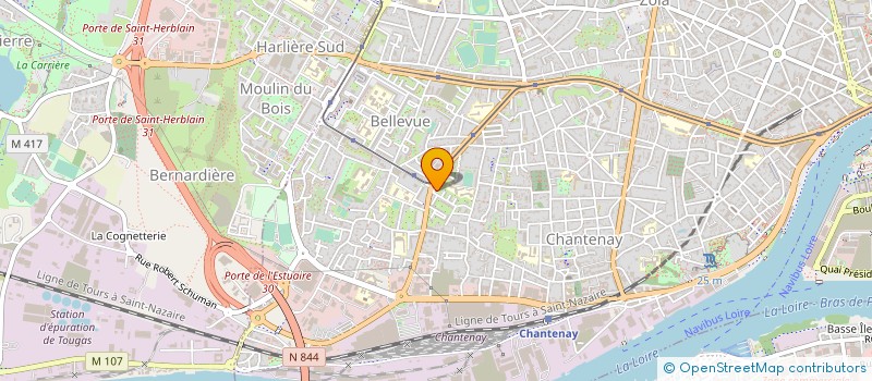 localisation de l'entreprise MONSIEUR FOUED THOUIR à NANTES