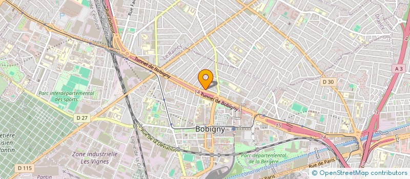 localisation de l'entreprise MONSIEUR FOUED TOBALE  BOBIGNY