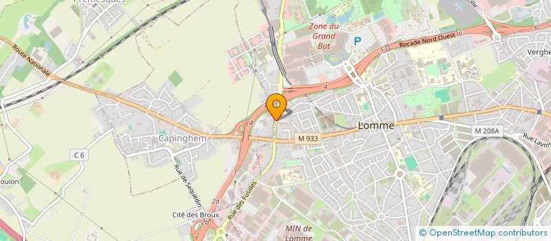 localisation de l'entreprise MONSIEUR FOUHAB KHINACHE à LILLE