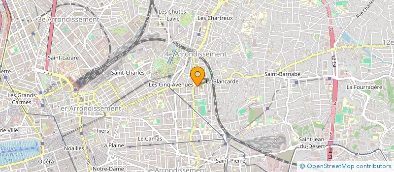 localisation de l'entreprise MONSIEUR FOURTI KHALIL à MARSEILLE