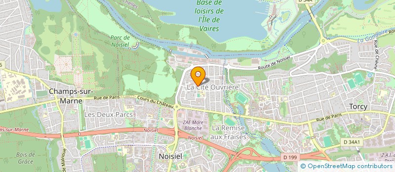 localisation de l'entreprise MONSIEUR FOUSI OUADAH  NOISIEL