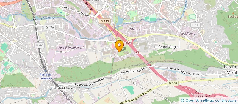 localisation de l'entreprise MONSIEUR FOUSSEINI DOUCARA à LES PENNES-MIRABEAU