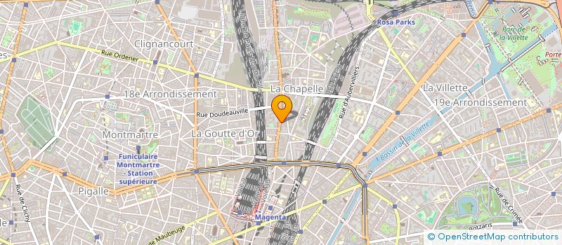 localisation de l'entreprise MONSIEUR FOUSSEINY DRAME  PARIS