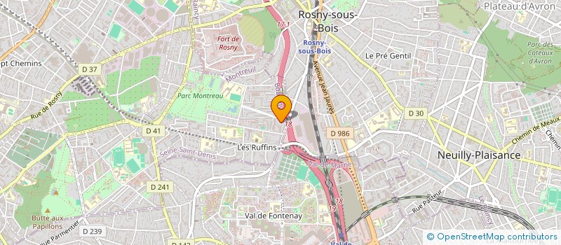 localisation de l'entreprise MONSIEUR FOUSSEN DOUCOURE à MONTREUIL