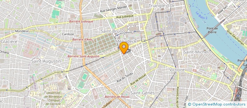 localisation de l'entreprise MONSIEUR FOUSSENI KEITA  BORDEAUX