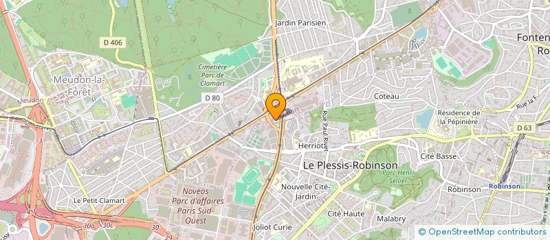 localisation de l'entreprise MONSIEUR FOUSSENY SIDIBE à CLAMART