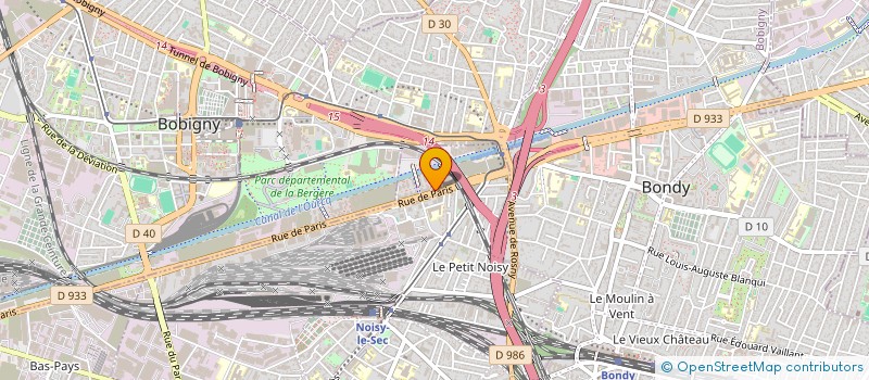 localisation de l'entreprise MONSIEUR FOUSSENY SOW à NOISY-LE-SEC