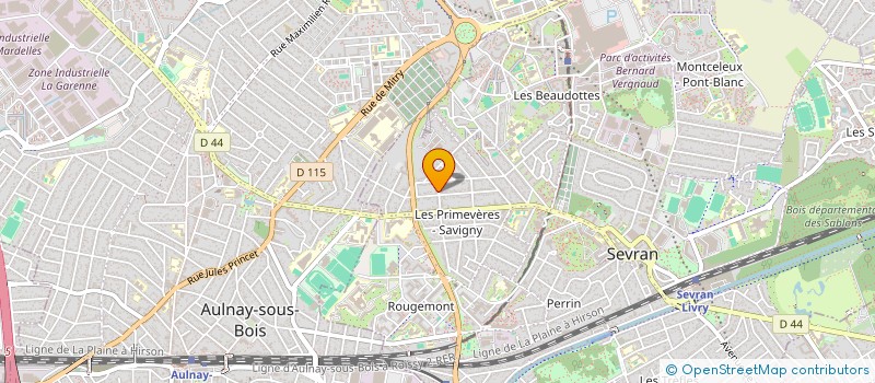 localisation de l'entreprise MONSIEUR FOUSSEYNI TRAORE à SEVRAN