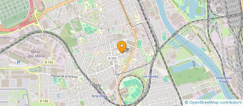 localisation de l'entreprise MONSIEUR FOUSSEYNOU DIATARA  ORLY