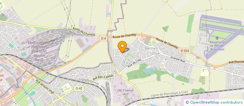 localisation de l'entreprise MONSIEUR FOUSSEYNOU NDIAYE  BERNES-SUR-OISE