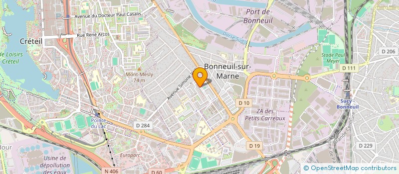 localisation de l'entreprise MONSIEUR FOUSSEYNOU SOUMARE  BONNEUIL-SUR-MARNE