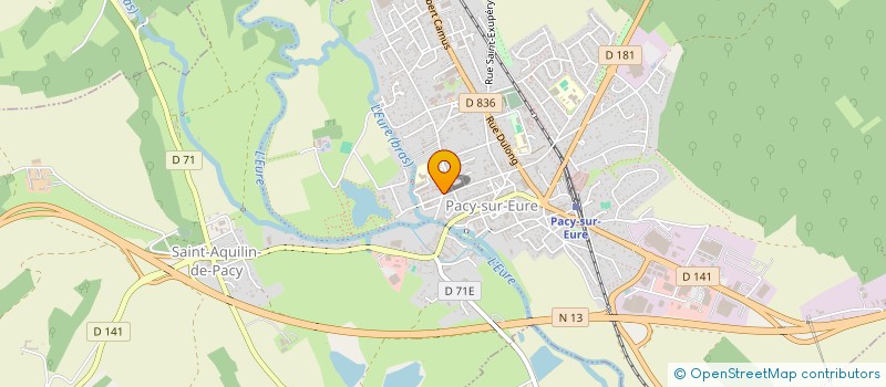 localisation de l'entreprise MONSIEUR FOUSSNI CAMARA  AIGLEVILLE