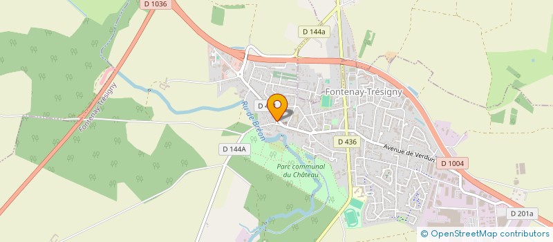 localisation de l'entreprise MONSIEUR FOUZI ALI  FONTENAY-TRESIGNY