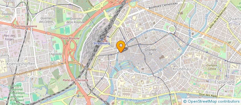 localisation de l'entreprise MONSIEUR FOUZI BENAOUDA à STRASBOURG