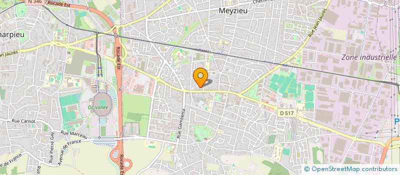 localisation de l'entreprise MONSIEUR FOUZI BOUDJEMA  MEYZIEU