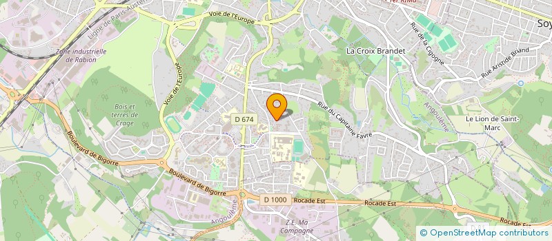 localisation de l'entreprise MONSIEUR FOUZI DIBOUN à ANGOULEME