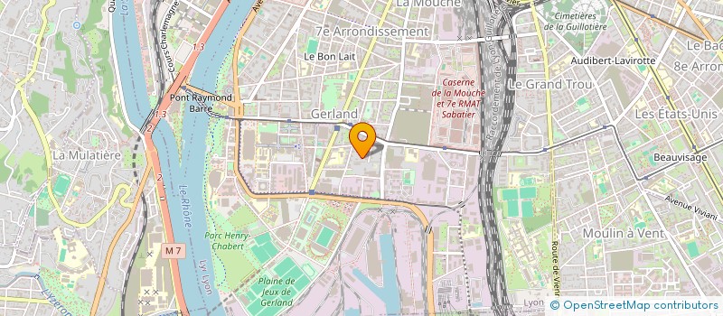 localisation de l'entreprise MONSIEUR FOUZI KHERFIA  LYON