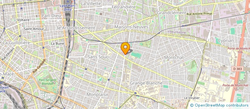localisation de l'entreprise MONSIEUR FOUZI MEZEGHICHE à LYON 3EME