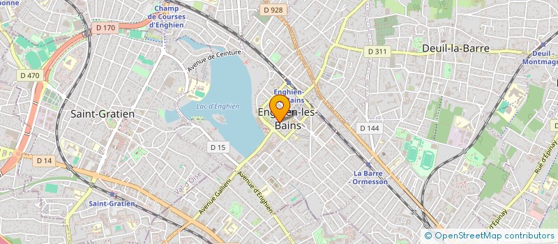 localisation de l'entreprise MONSIEUR FOUZI REZKI à ENGHIEN-LES-BAINS