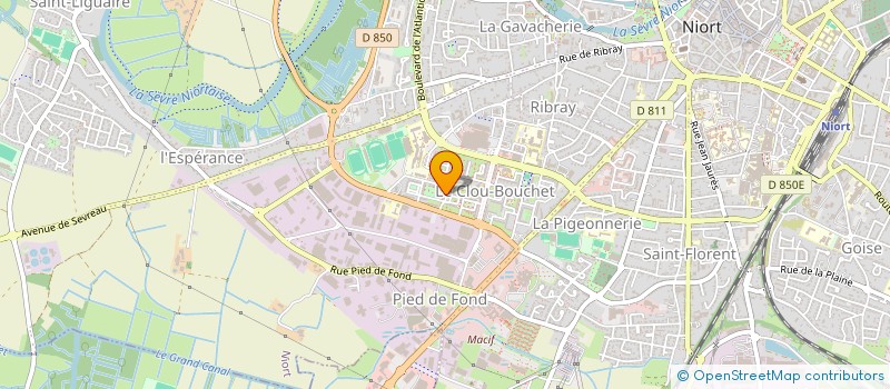 localisation de l'entreprise MONSIEUR FOUZI SEKRANE à NIORT