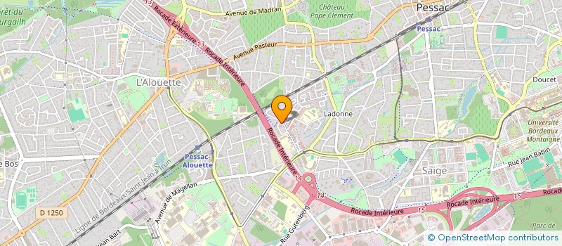 localisation de l'entreprise MONSIEUR FOUZI YOUNES  PESSAC