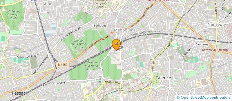 localisation de l'entreprise MONSIEUR FOUZIA MOHAMED BEN LAHCEN  TALENCE