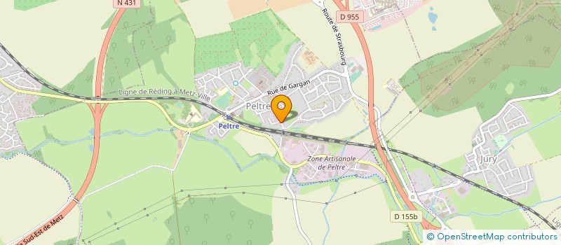 localisation de l'entreprise MONSIEUR FRAANCOIS COTTEL  PELTRE