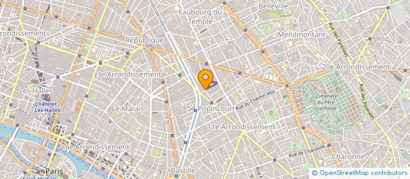 localisation de l'entreprise MONSIEUR FRADIN FRADIN  PARIS