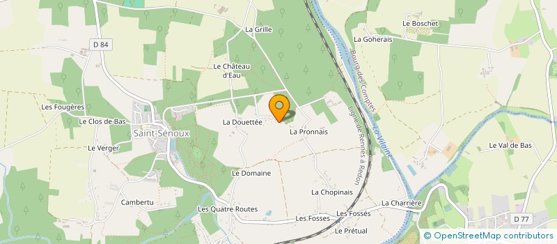localisation de l'entreprise MONSIEUR FRAGAN TANGUY à SAINT-SENOUX