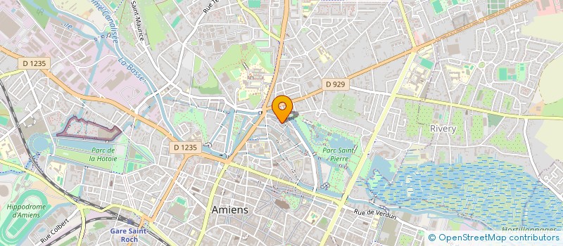 localisation de l'entreprise MONSIEUR FRAJ BEN HASSEN  AMIENS