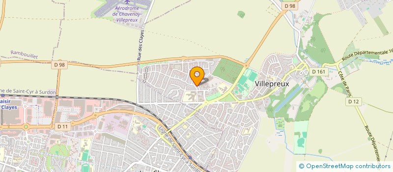 localisation de l'entreprise MONSIEUR FRAMBERT HUCHTKER  VILLEPREUX