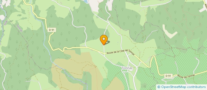 localisation de l'entreprise MONSIEUR FRANC DELPECH  ITZAC