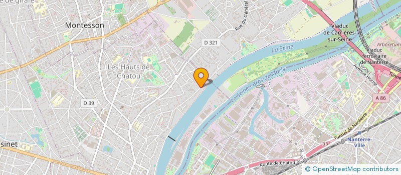 localisation de l'entreprise MONSIEUR FRANC LIPSZYC  CHATOU