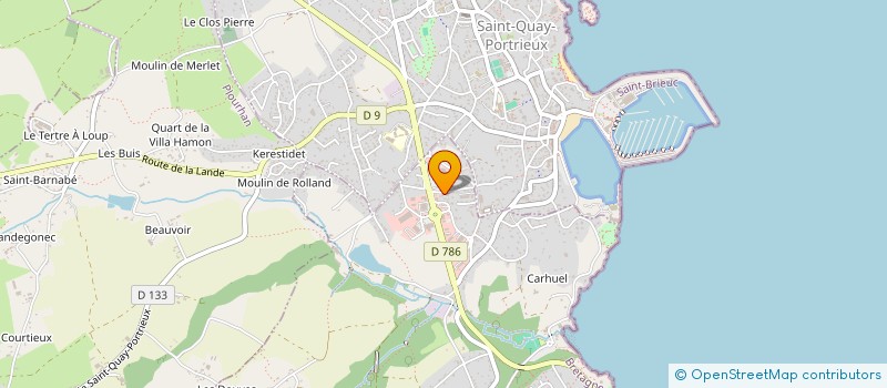localisation de l'entreprise MONSIEUR FRANCA CAPRIOLO à BINIC-ETABLES-SUR-MER
