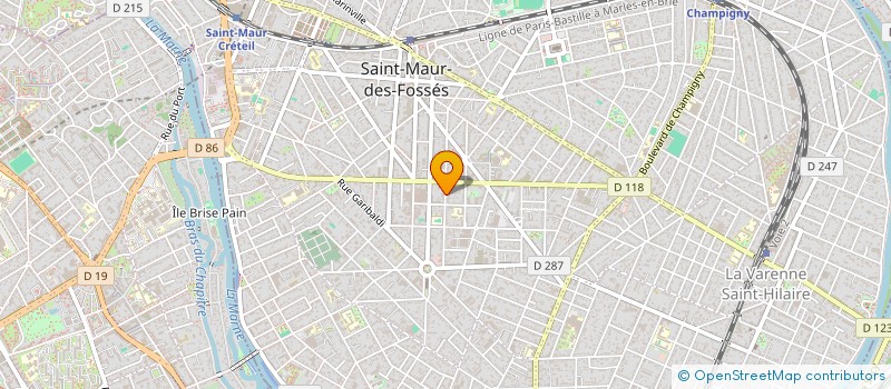 localisation de l'entreprise MONSIEUR FRANCA TEDESCHI à SAINT-MAUR-DES-FOSSES