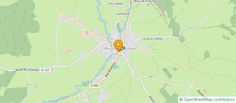 localisation de l'entreprise MONSIEUR FRANCANGELO SPINATO  MOULINS-ENGILBERT