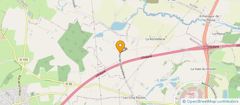 localisation de l'entreprise MONSIEUR FRANCE CAILLAULT  SAINT-LEGER-DE-LINIERES