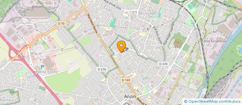 localisation de l'entreprise MONSIEUR FRANCE DIDIO  ANZIN