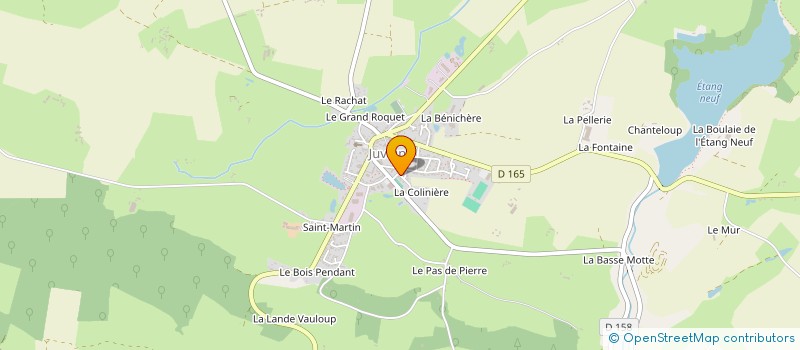 localisation de l'entreprise MONSIEUR FRANCE LERAY  JUVIGNE